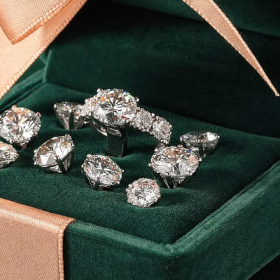 <br>白金鑽石結婚婚禮禮盒裝