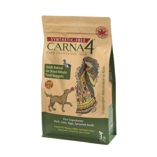 加拿大Carna4卡娜芙 犬皮膚保健 鴨肉