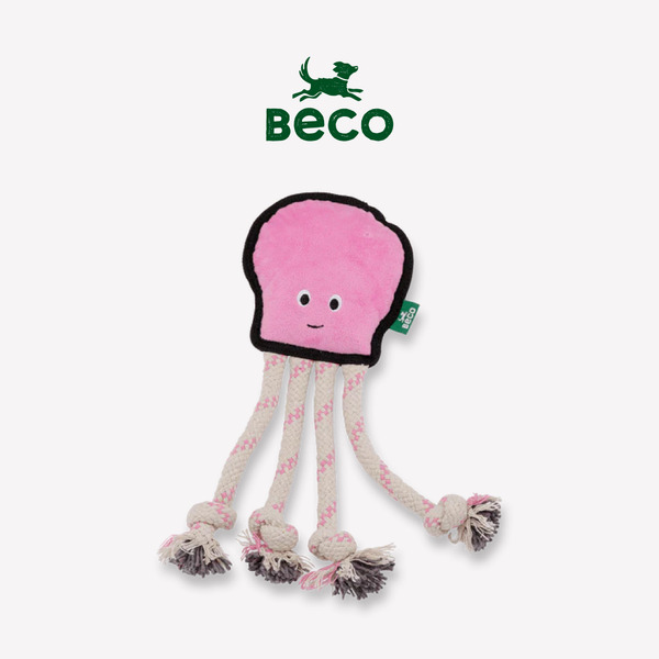 英國 Beco 環保寵物玩具 章魚