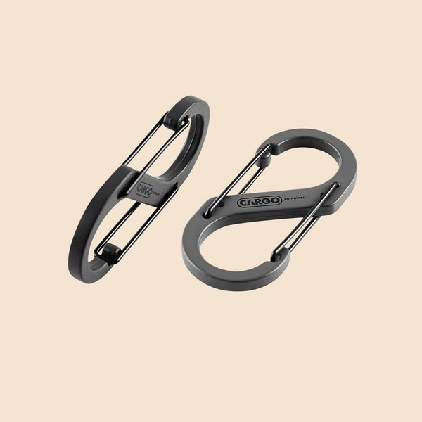 CARGO S型登山扣 灰色