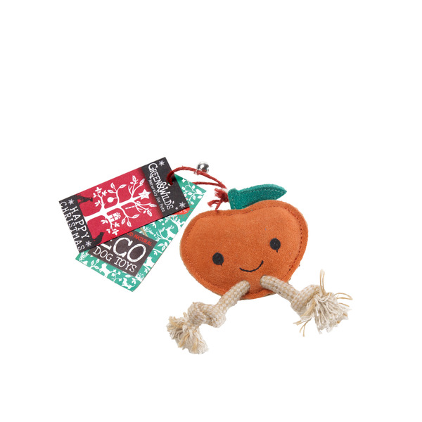 GREEN&WILDS 天然黃麻製犬用啃咬玩具 小蜜柑