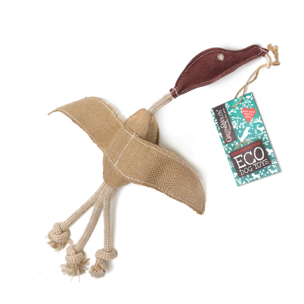 GREEN&WILDS 天然黃麻製犬用啃咬玩具 鴨子戴斯蒙