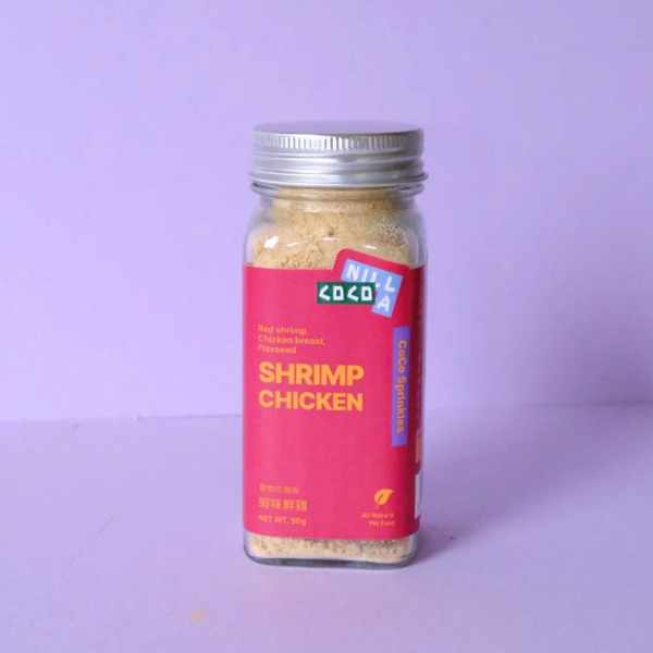 CoConilla 口口迷寵物鮮食 蝦味鮮雞肉鬆 75g