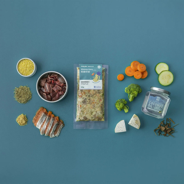 CoCoNU+機能鮮食主餐 貓狗腎臟保健 鮭鹿低磷鈉配方150g