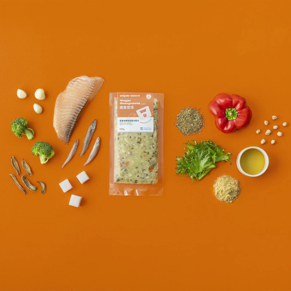 CoCoNU+機能鮮食主餐 貓狗體重管理 雪香魚鯛魚低碳水配方150g