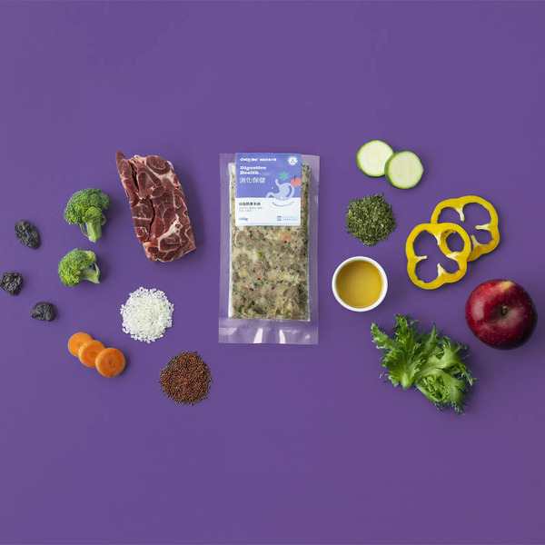 CoCoNU+機能鮮食主餐 貓狗消化保健 低脂蔬果羊肉150g