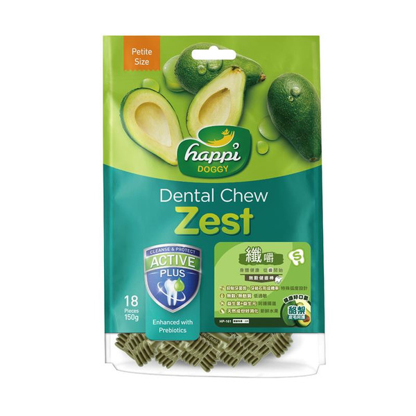 Happi Doggy 咀嚼健齒棒 酪梨 S號