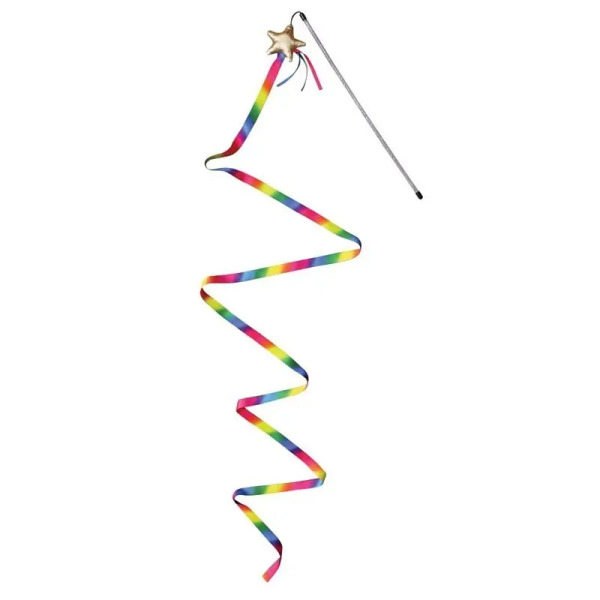 KONG Stellar Tease 彩虹逗貓棒