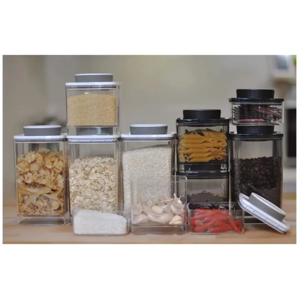 ANKOMN 旋轉真空保鮮盒 透明