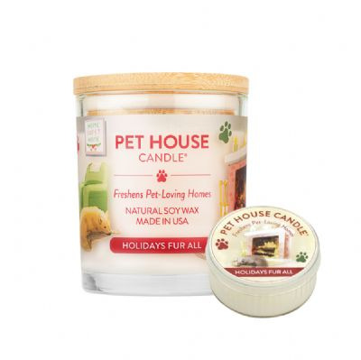 PET HOUSE 香氛蠟燭 鬆毛假期