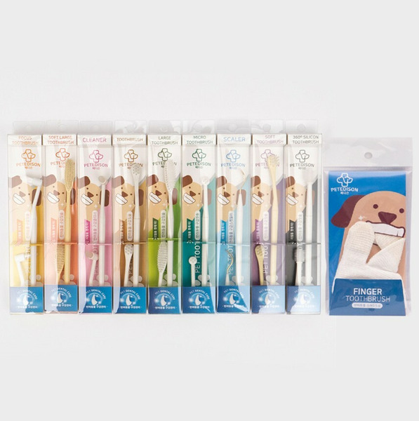 Petedison 狗狗牙齒護理牙刷系列