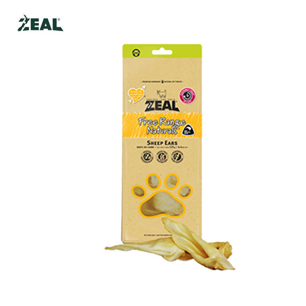 ZEAL 天然風乾零食 羊耳 125g