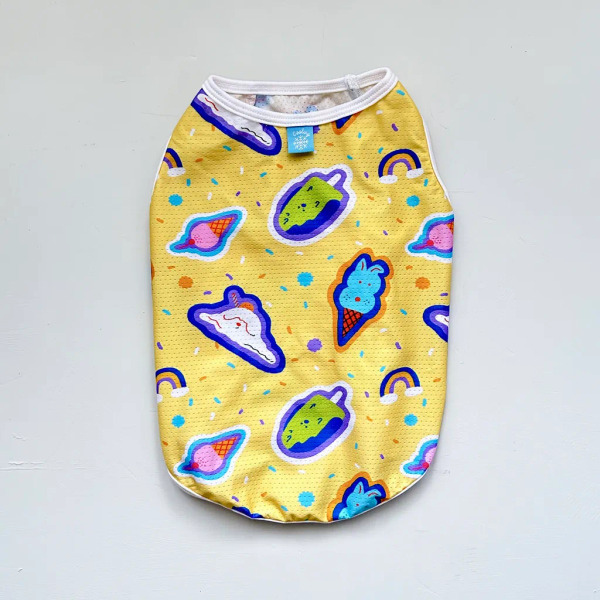 時毛小孩 涼感抗UV背心 冰狗系列貼紙