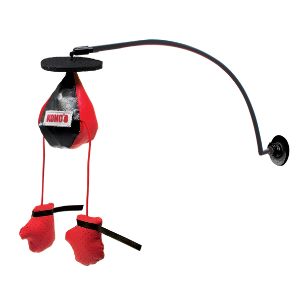 KONG 吸盤拳擊逗貓棒