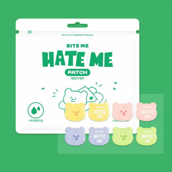 HATE ME 熊熊防蚊貼片(24入)