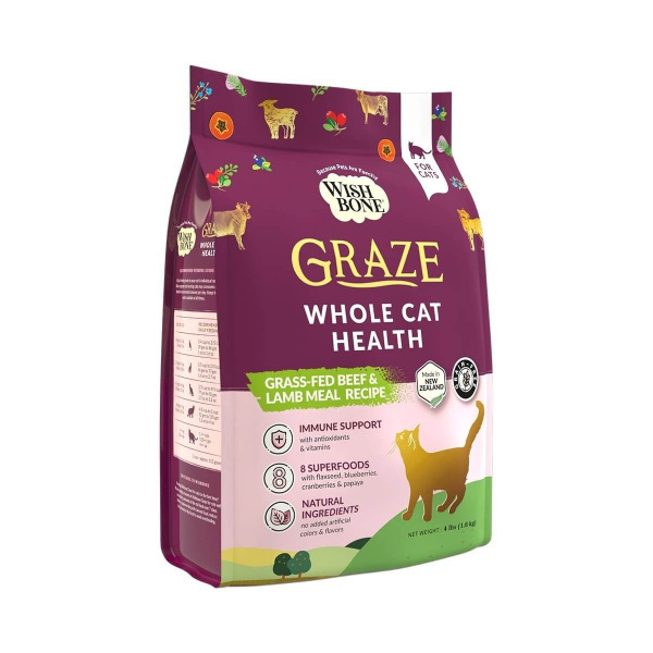 香草廚坊WISH BONE 無穀貓香草糧 草原牛