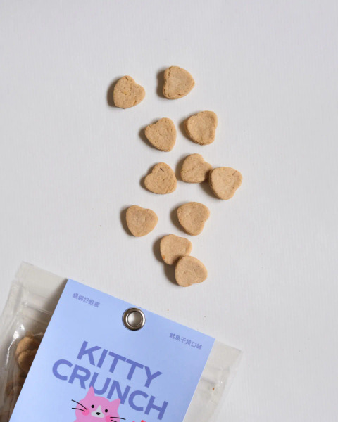 CoConilla 口口迷寵物鮮食 貓咪訓練零食 鮭魚干貝酥