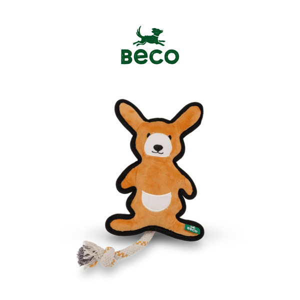英國 Beco 環保寵物玩具 溫柔袋鼠