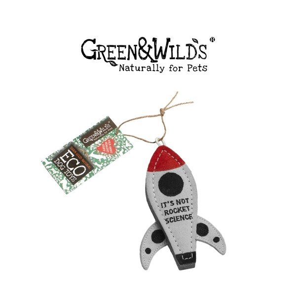 GREEN&WILDS 天然黃麻製犬用啃咬玩具 不簡單火箭