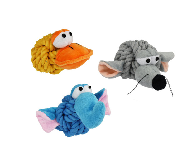 MULTIPET 動物繩結球