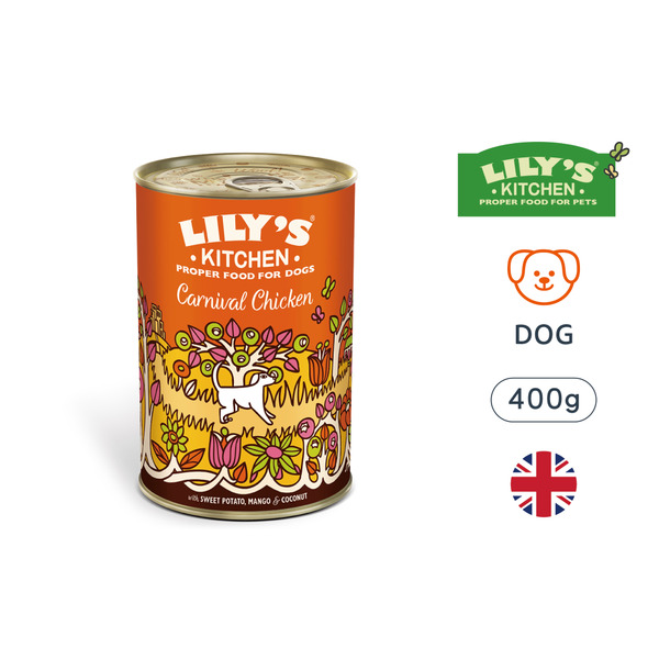 WOOFY沃飛 Lily's Kitchen莉莉廚房 狗狗主餐 嘉年華雞肉