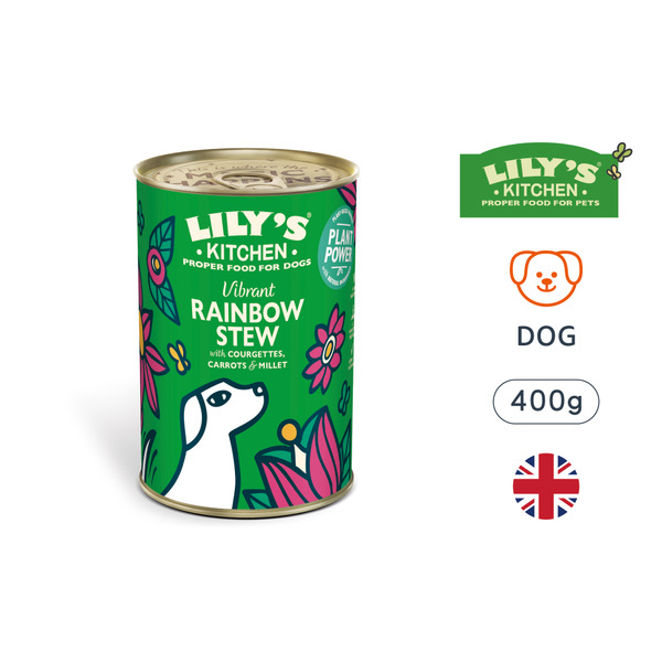 Lily's Kitchen莉莉廚房 狗狗主餐 活力彩虹燉菜（純素）